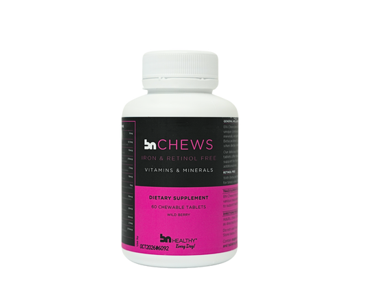 BN Chews Wild Berry Iron Free - Chewable Multivitamins