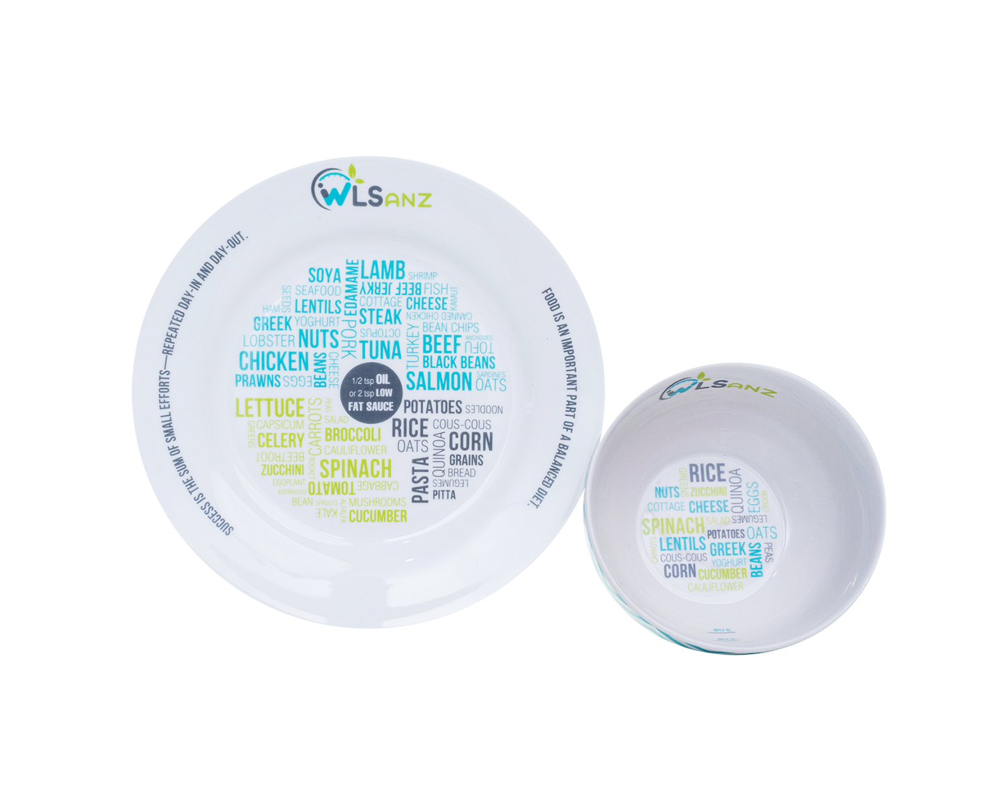 Portion Control Plate and Bowl