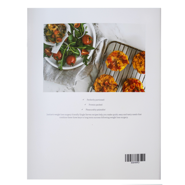 Single Serves Recipe Book Back